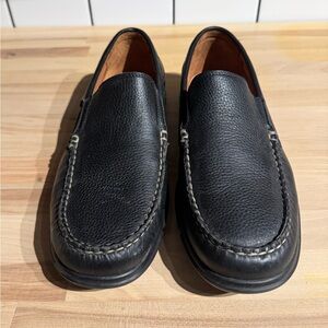 Allen Edmund Miles Black Loafer Size 10.5 EUC